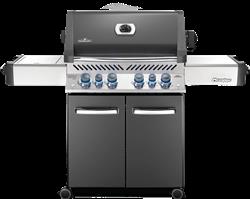 Prestige® 500 Gas Grill with Infrared Side and Rear Burners, Grey