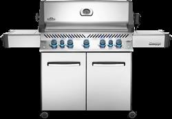 Prestige® 665 Gas Grill with Infrared Side and Rear Burners, Stainless Steel