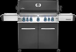Prestige® 665 Gas Grill with Infrared Side and Rear Burners, Grey