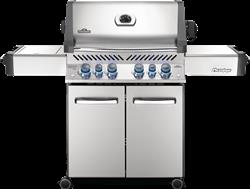 Prestige® 500 Gas Grill with Infrared Side and Rear Burners, Stainless Steel