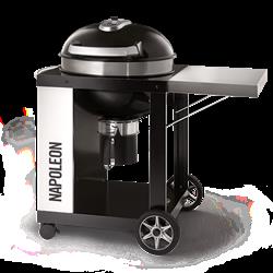 PRO Rodeo Charcoal Kettle Grill with Cart