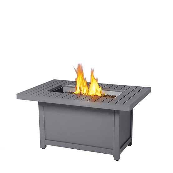 Hamptons Rectangle Patio Flame Table